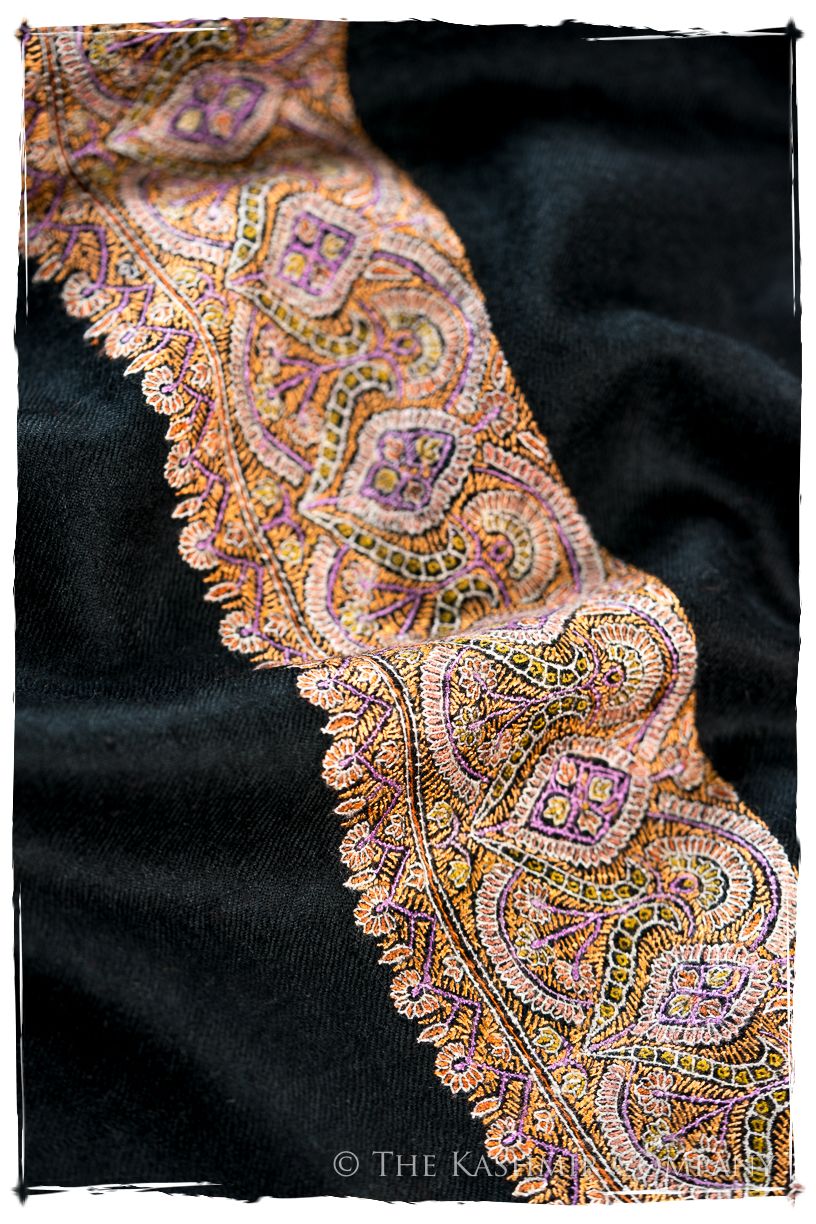 Orient de nuit de Parisién - Grand Pashmina Shawl