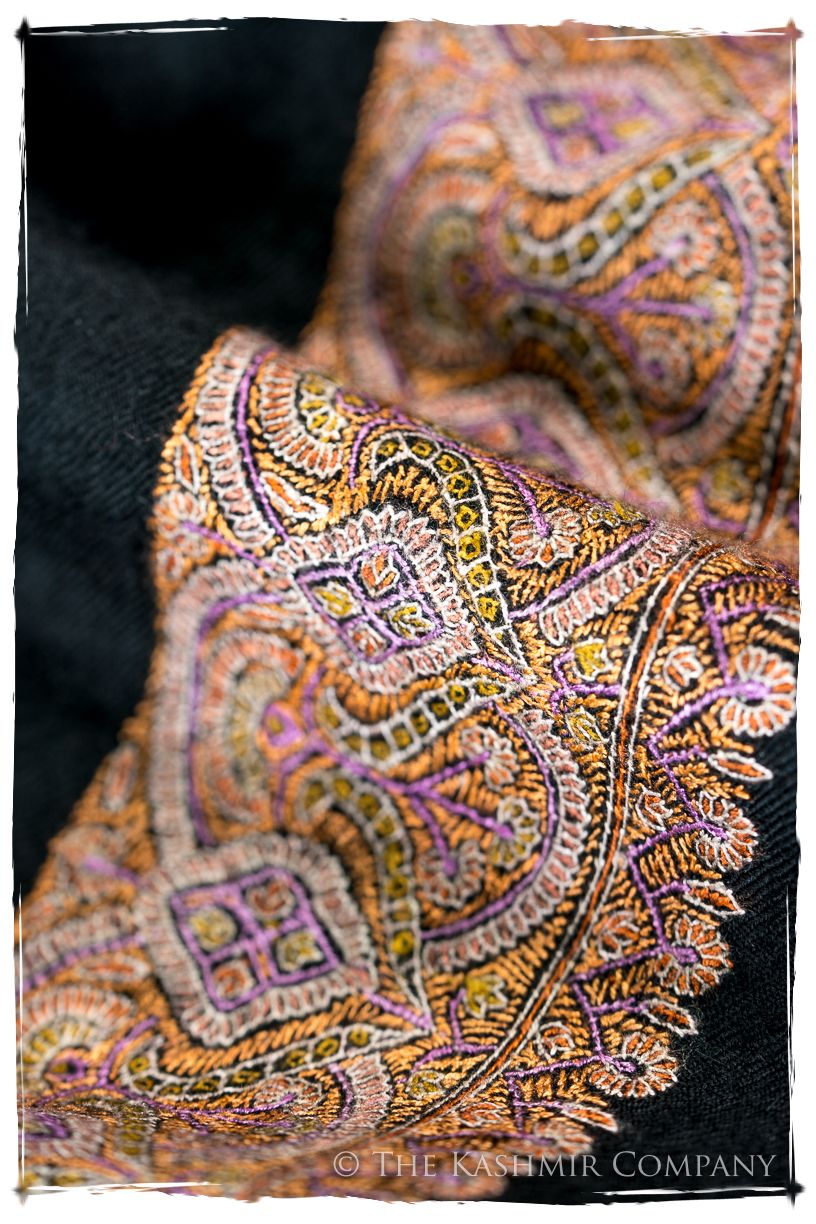 Orient de nuit de Parisién - Grand Pashmina Shawl