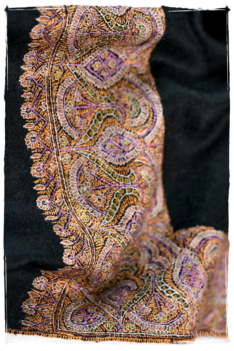 Orient de nuit de Parisién - Grand Pashmina Shawl