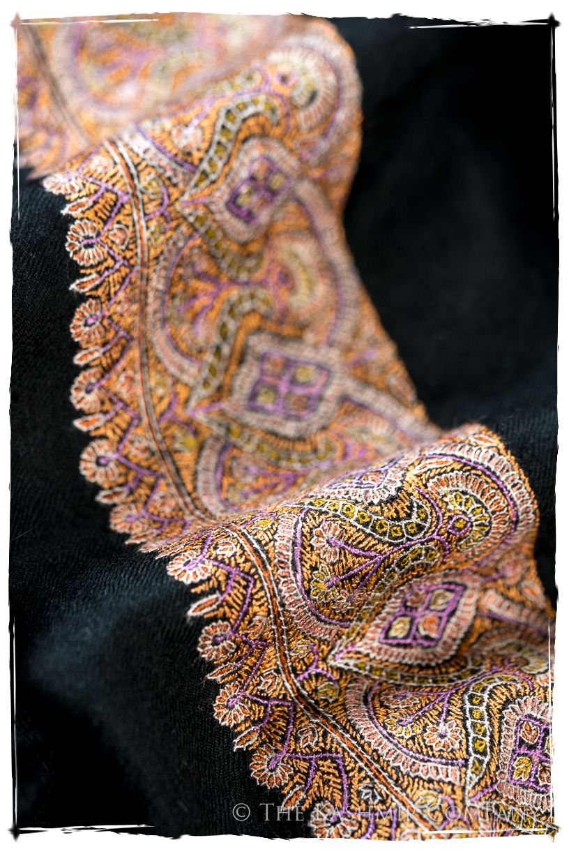 Orient de nuit de Parisién - Grand Pashmina Shawl