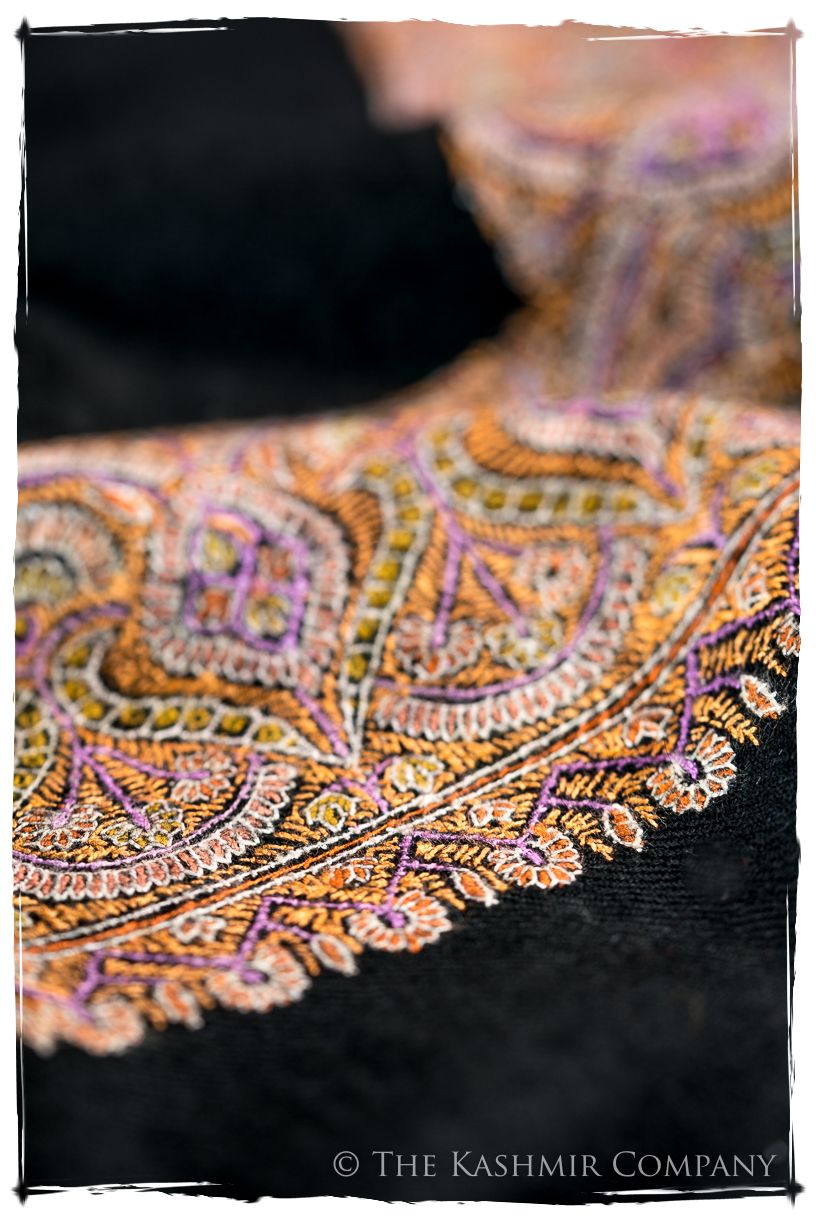 Orient de nuit de Parisién - Grand Pashmina Shawl