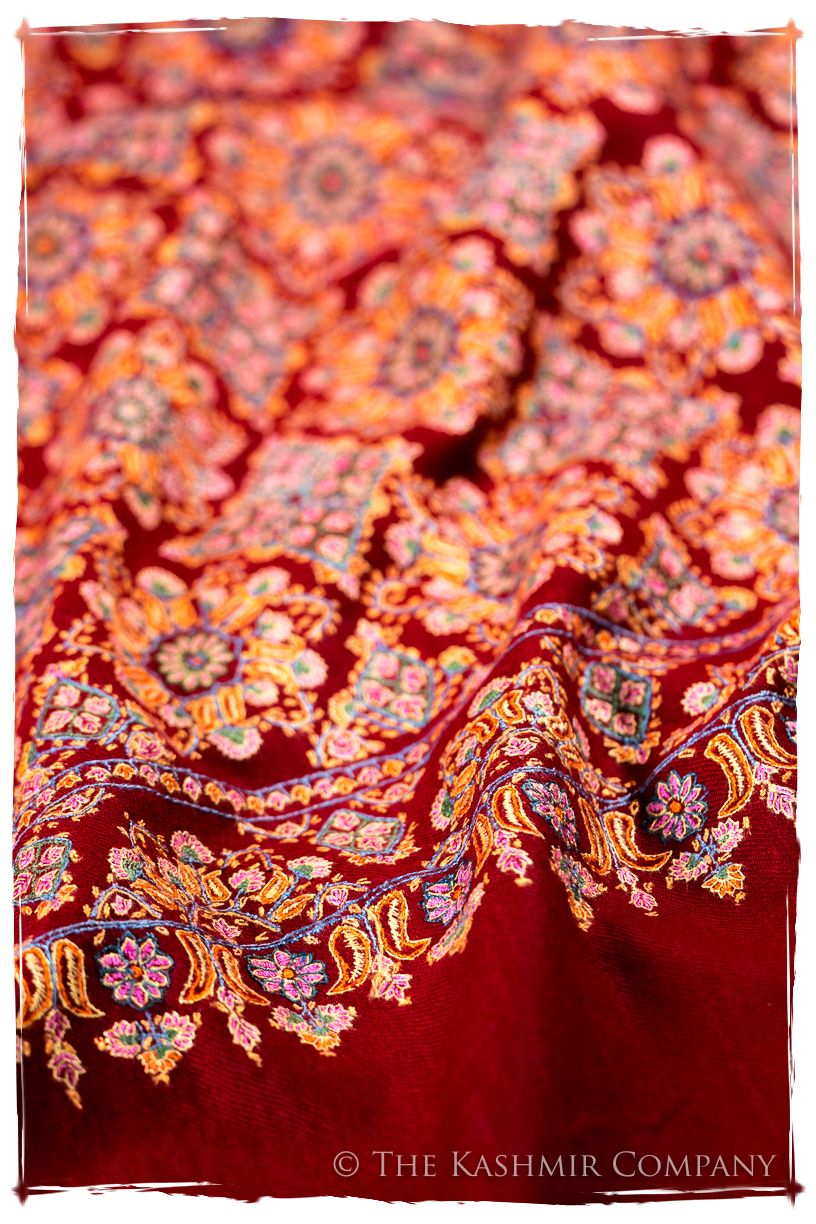 The Bordeaux Montmartre - Grand Pashmina Shawl