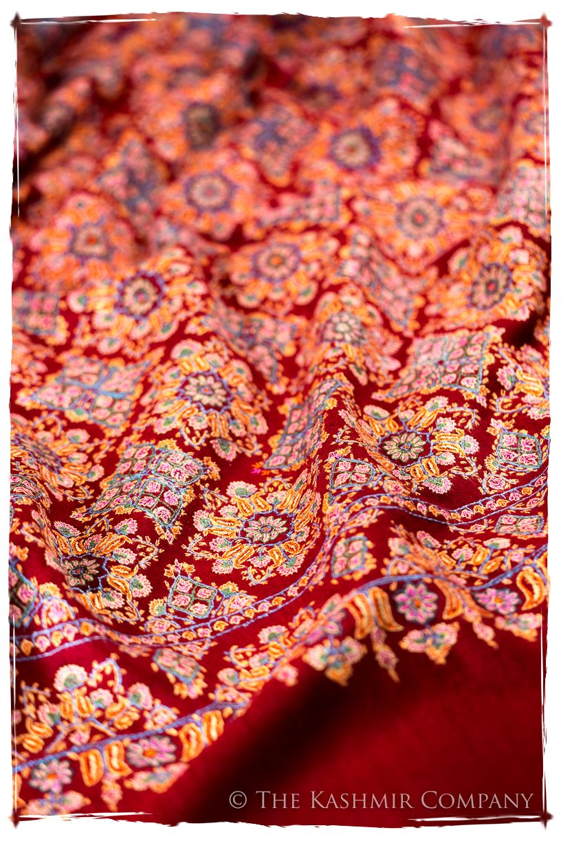 The Bordeaux Montmartre - Grand Pashmina Shawl