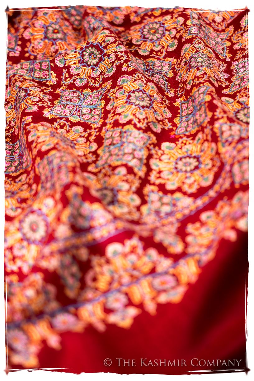 The Bordeaux Montmartre - Grand Pashmina Shawl