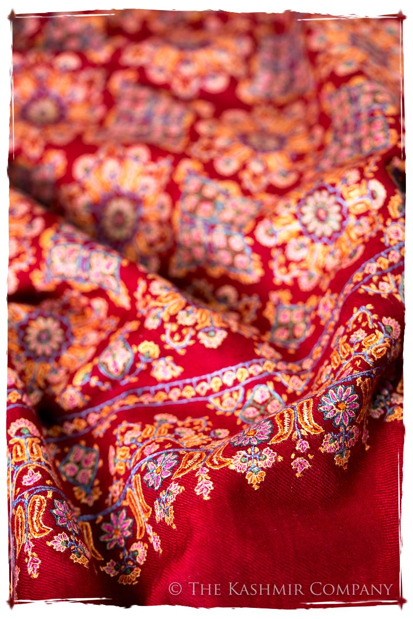 The Bordeaux Montmartre - Grand Pashmina Shawl