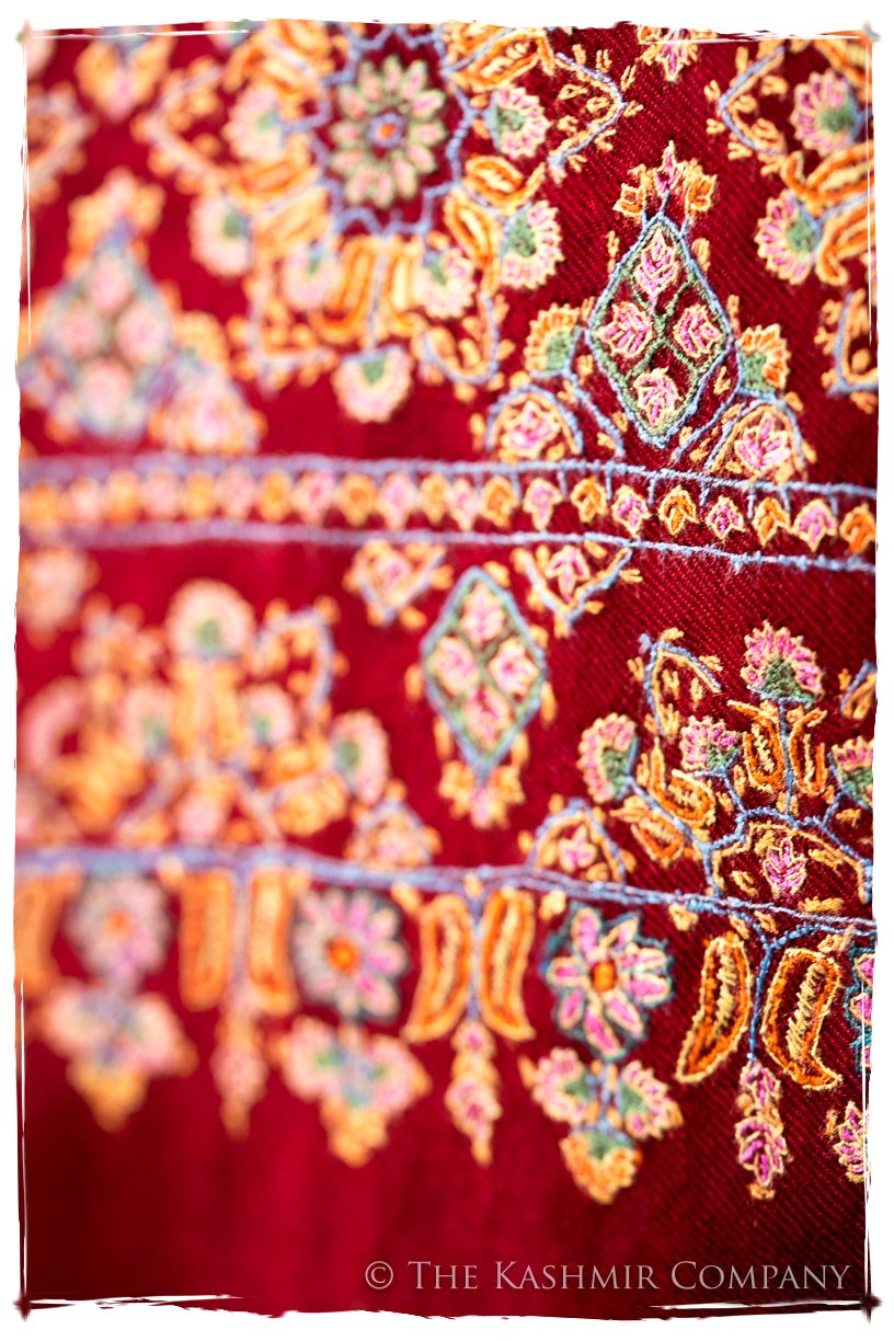 The Bordeaux Montmartre - Grand Pashmina Shawl