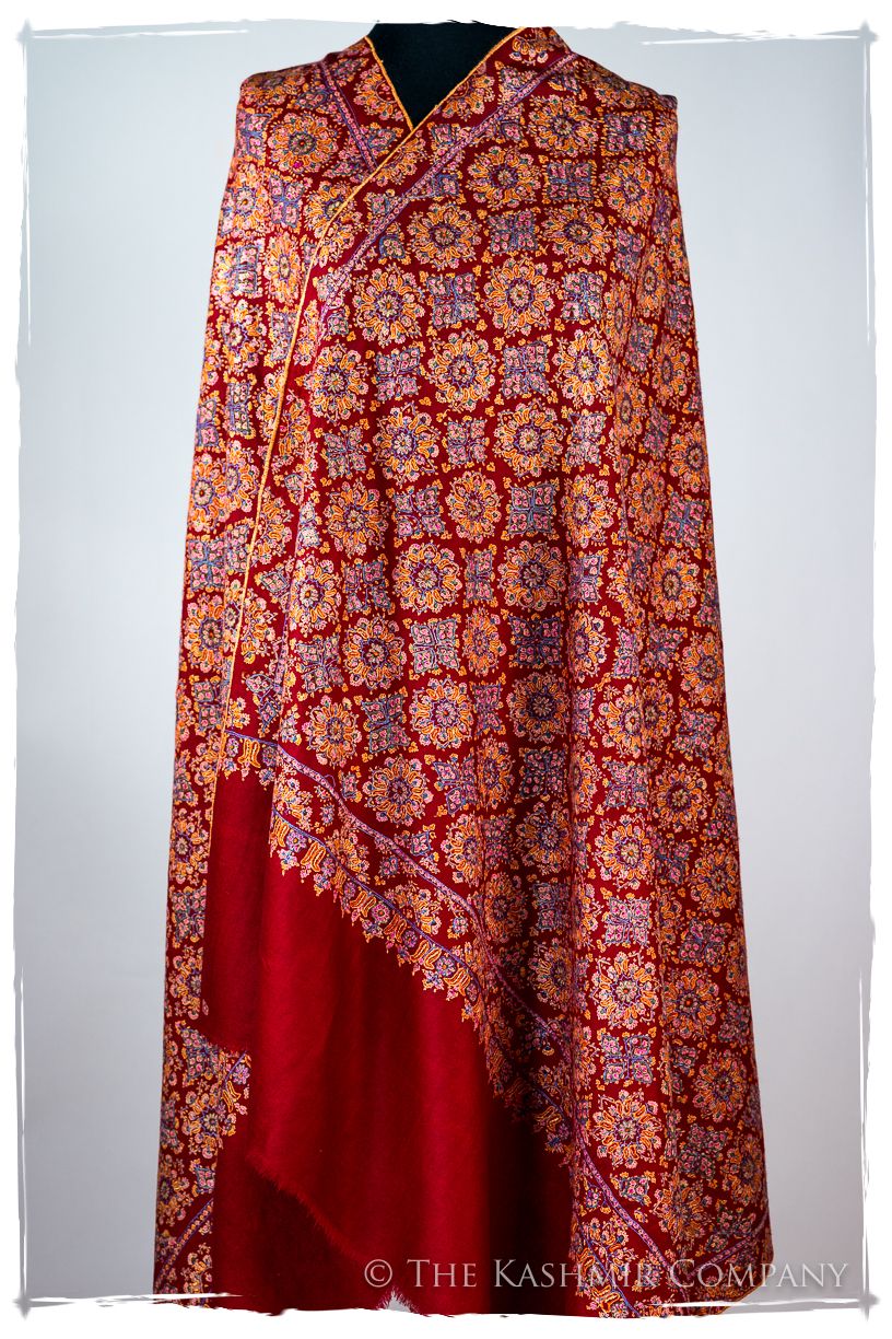 The Bordeaux Montmartre - Grand Pashmina Shawl