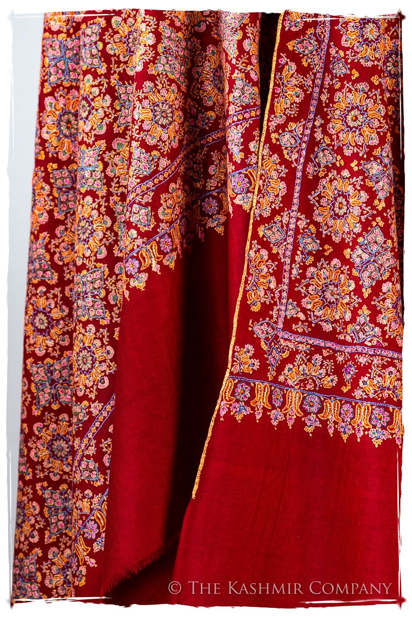 The Bordeaux Montmartre - Grand Pashmina Shawl