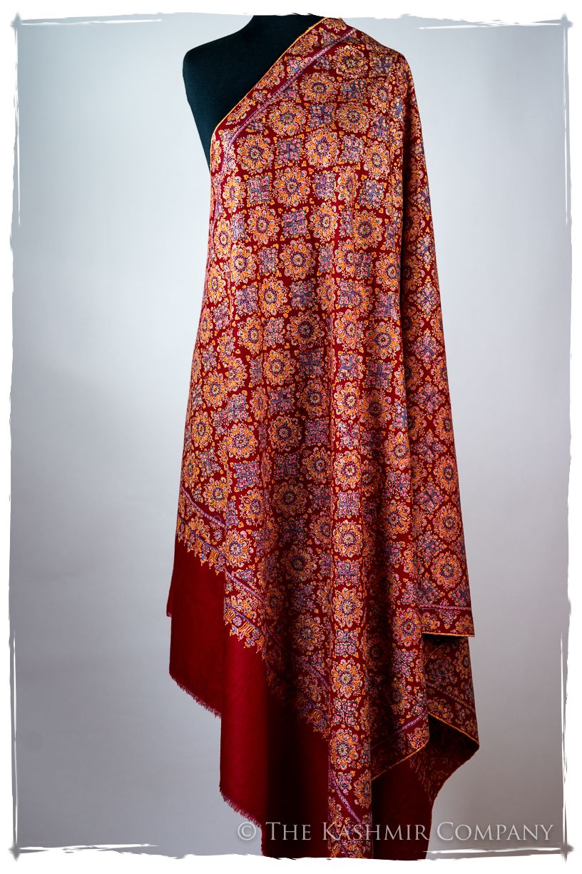 The Bordeaux Montmartre - Grand Pashmina Shawl