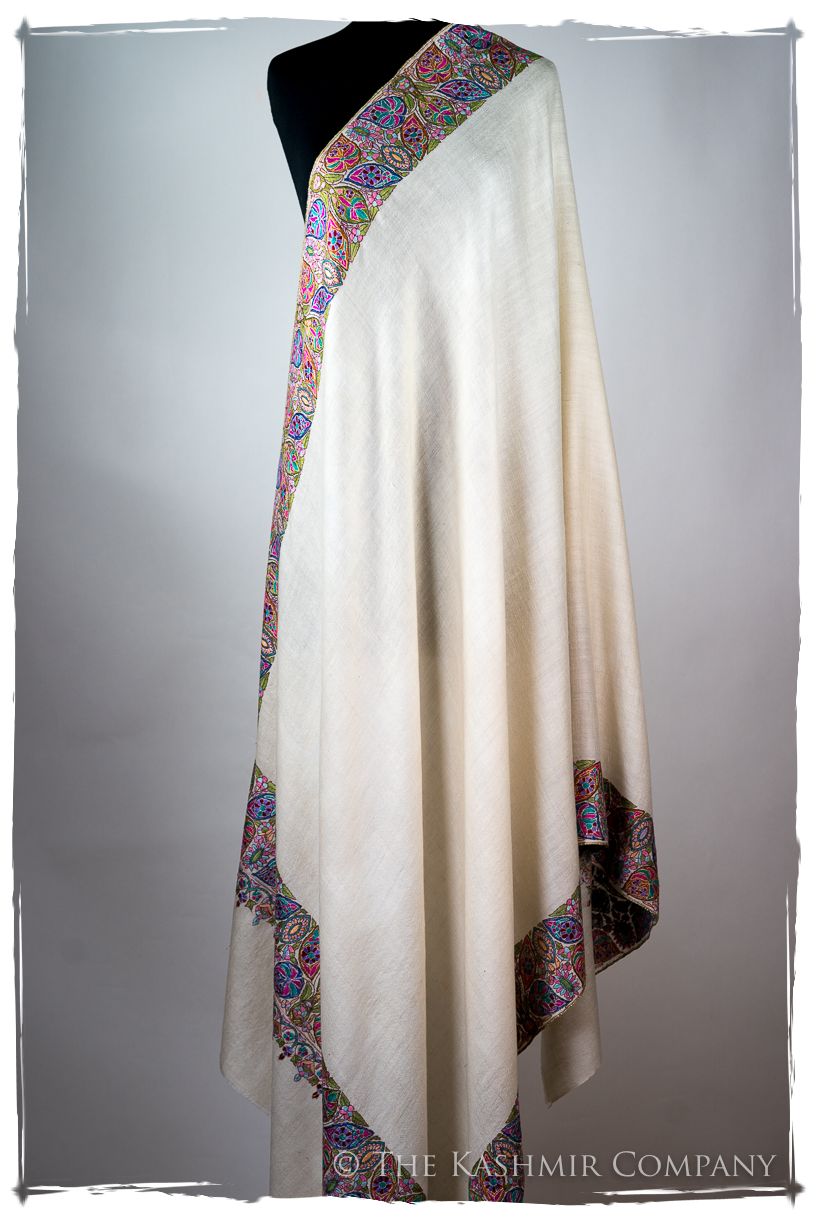 Frontière tropicale d'Tahitï - Grand Pashmina Shawl