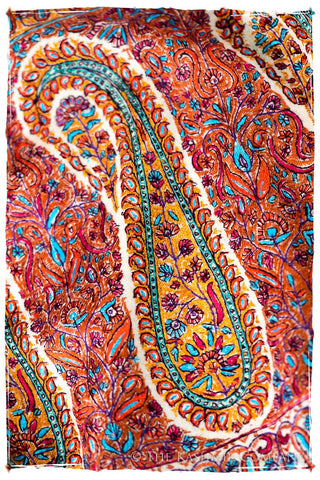 The Nadezhda Paisley - Grand Pashmina Shawl