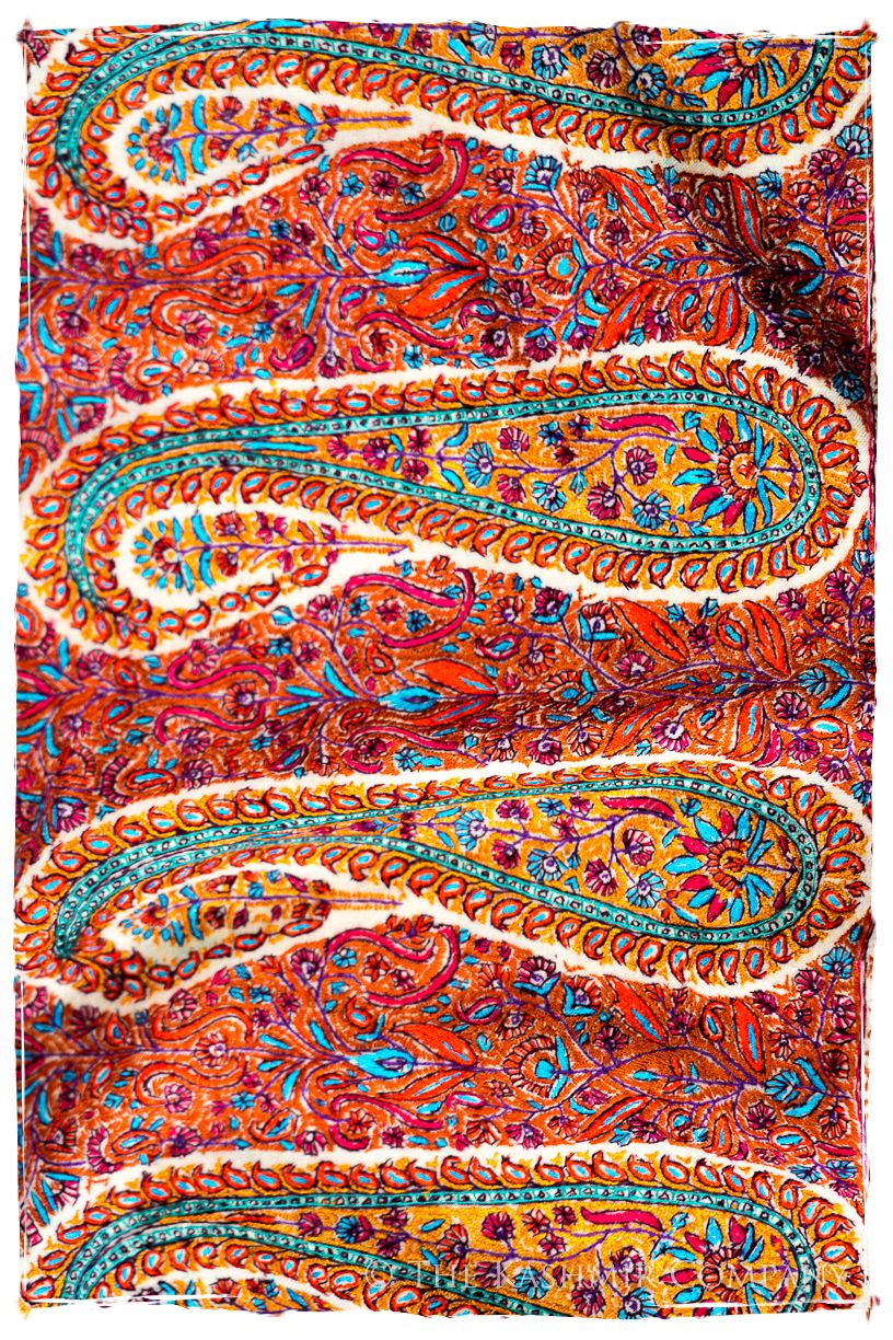 The Nadezhda Paisley - Grand Pashmina Shawl