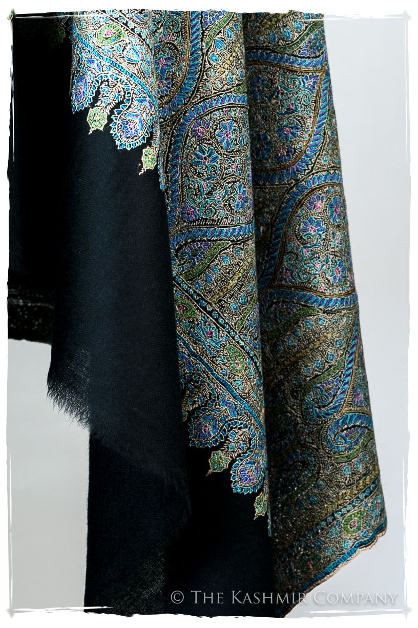 The Bléu Reflection - Grand Pashmina Shawl