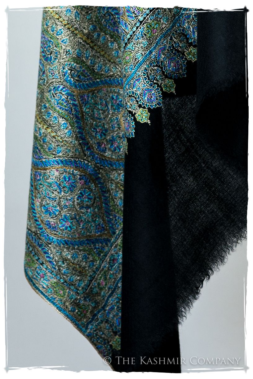 The Bléu Reflection - Grand Pashmina Shawl