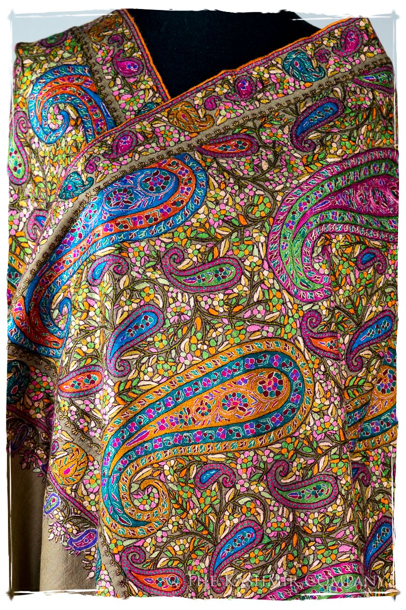 The Paisley Tapéstry - Grand Pashmina Shawl