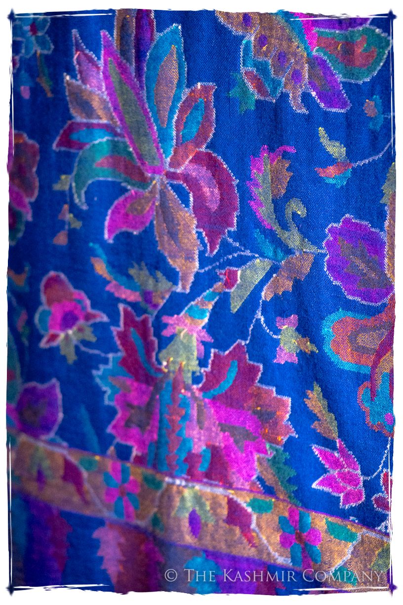 Jardin Stained Glass - Kani Grand Handloom Pashmina Shawl
