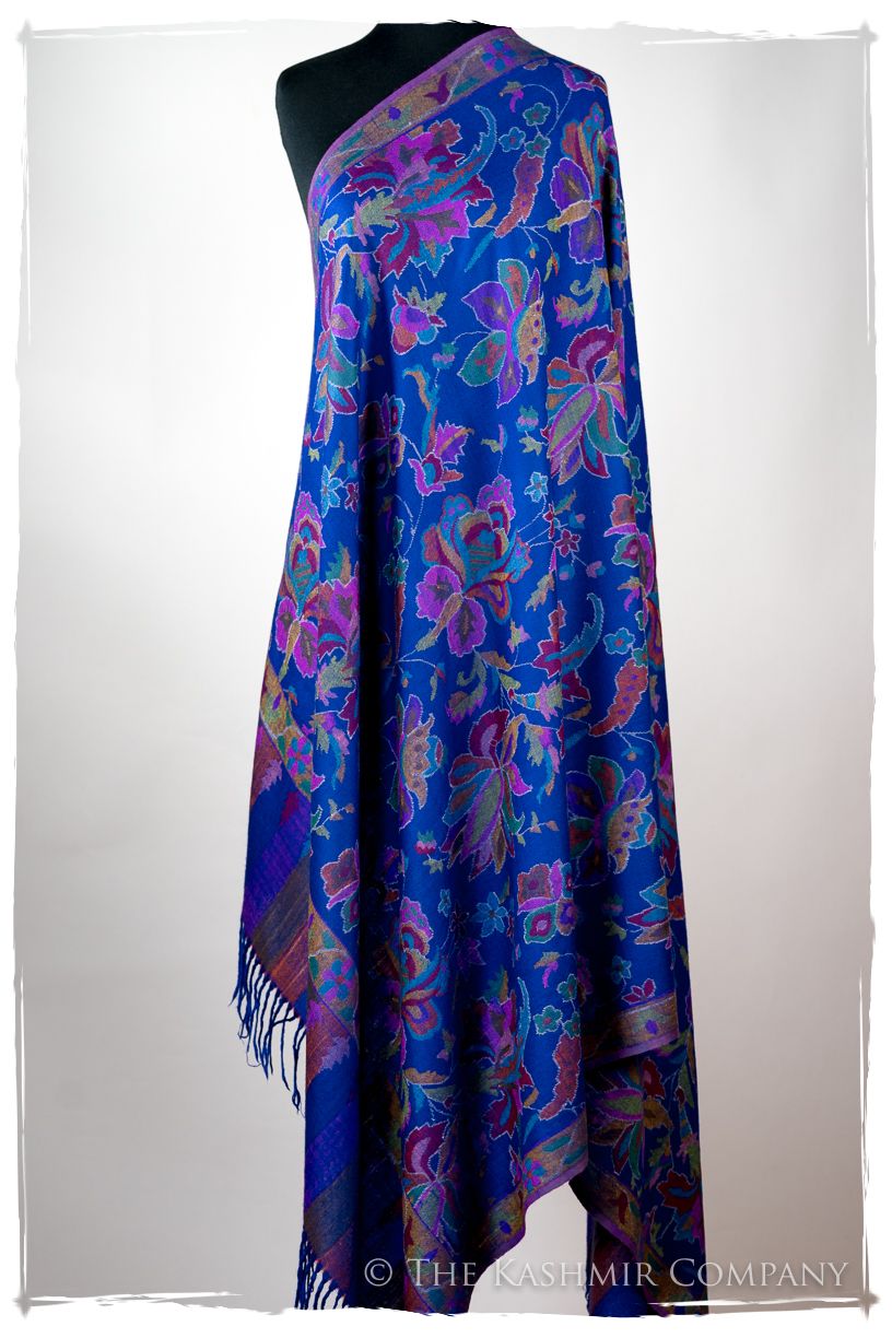 Jardin Stained Glass - Kani Grand Handloom Pashmina Shawl