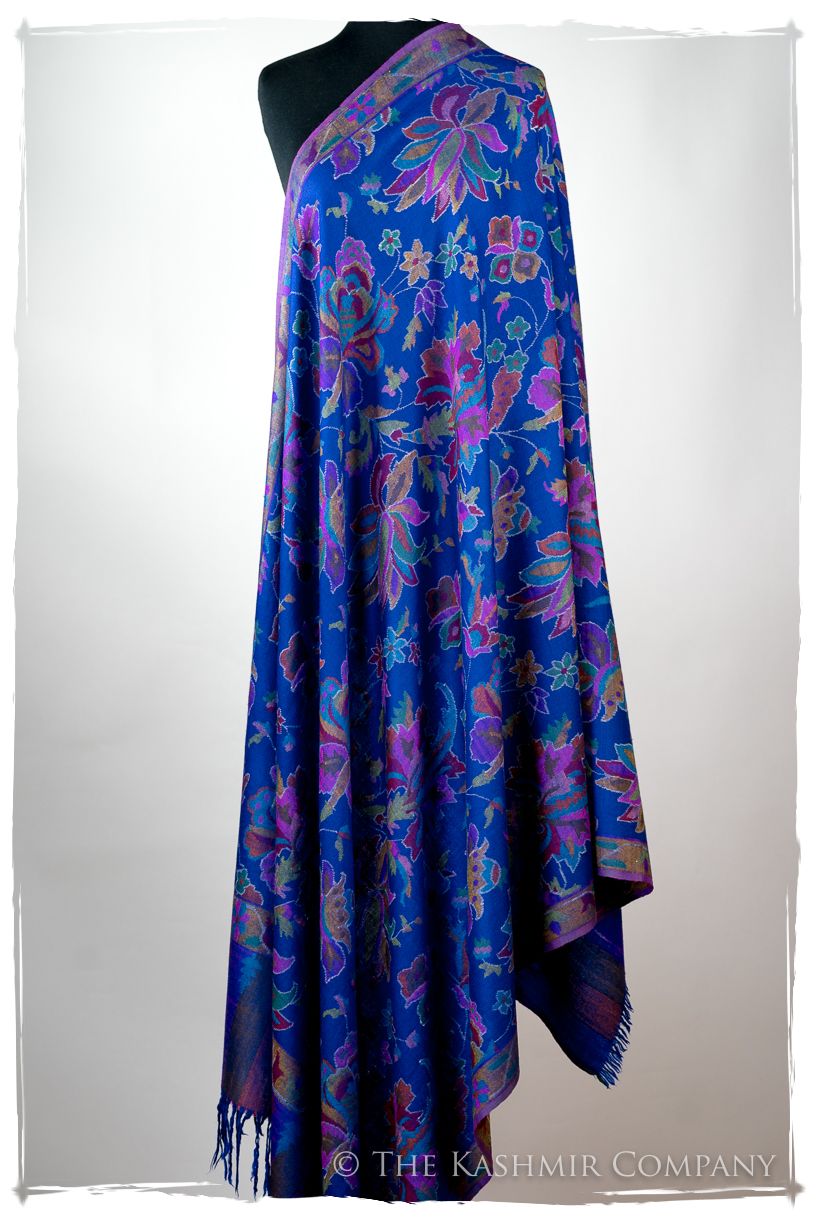 Jardin Stained Glass - Kani Grand Handloom Pashmina Shawl
