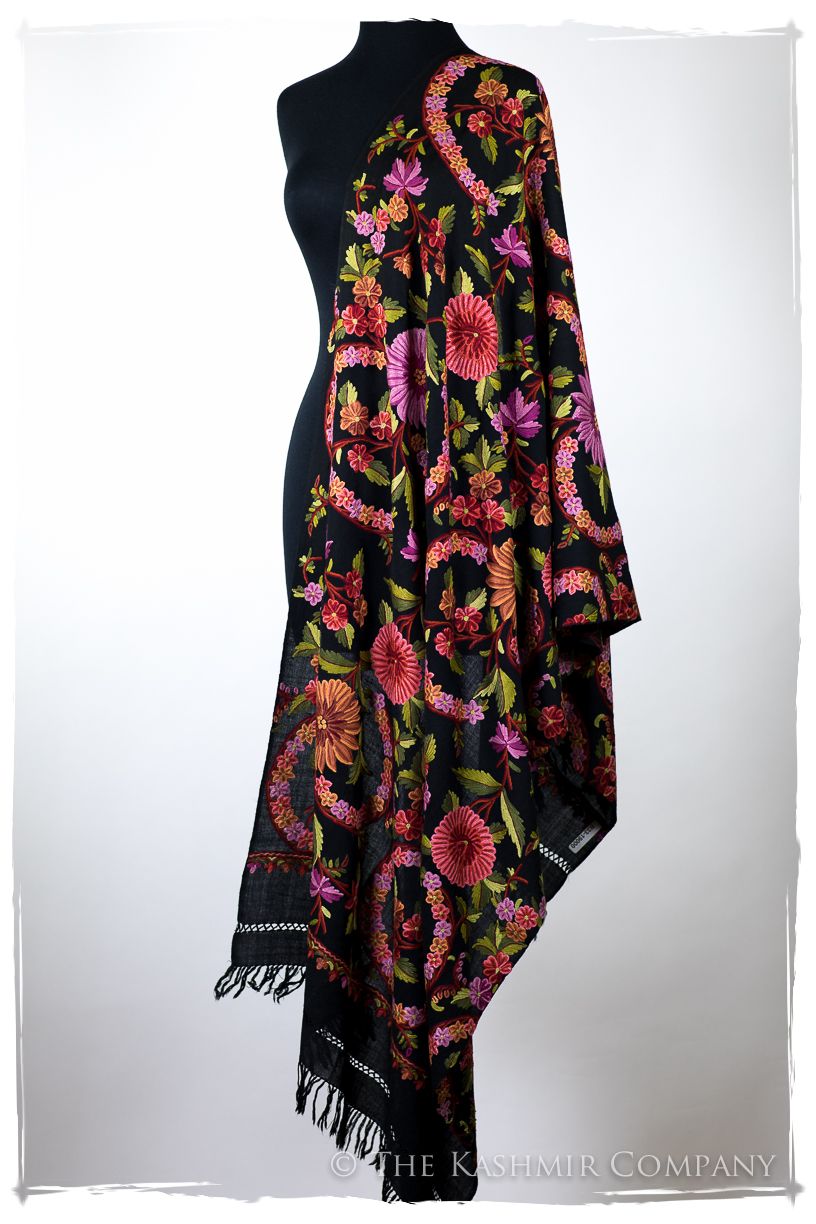 Jardin de Alsace Français Antiquaires Shawl