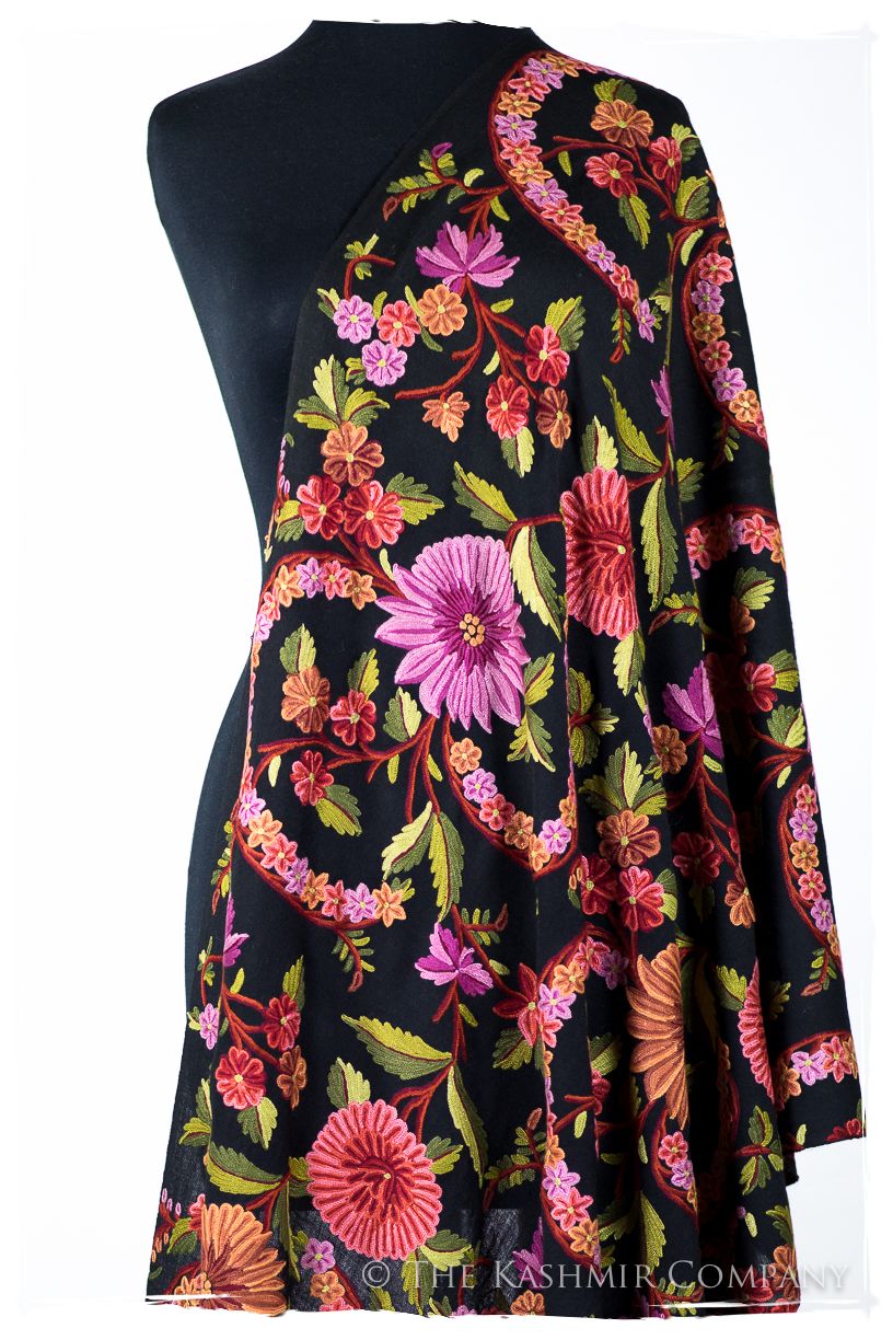 Jardin de Alsace Français Antiquaires Shawl