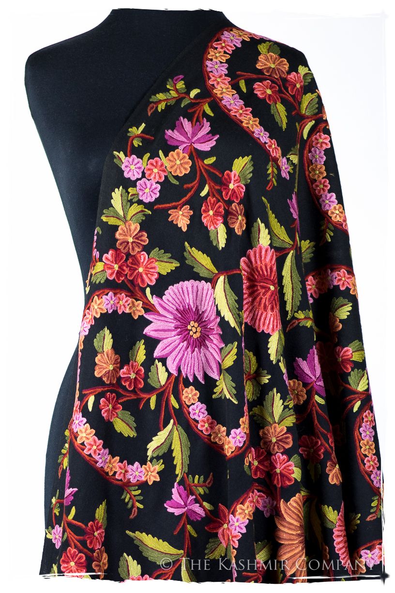 Jardin de Alsace Français Antiquaires Shawl