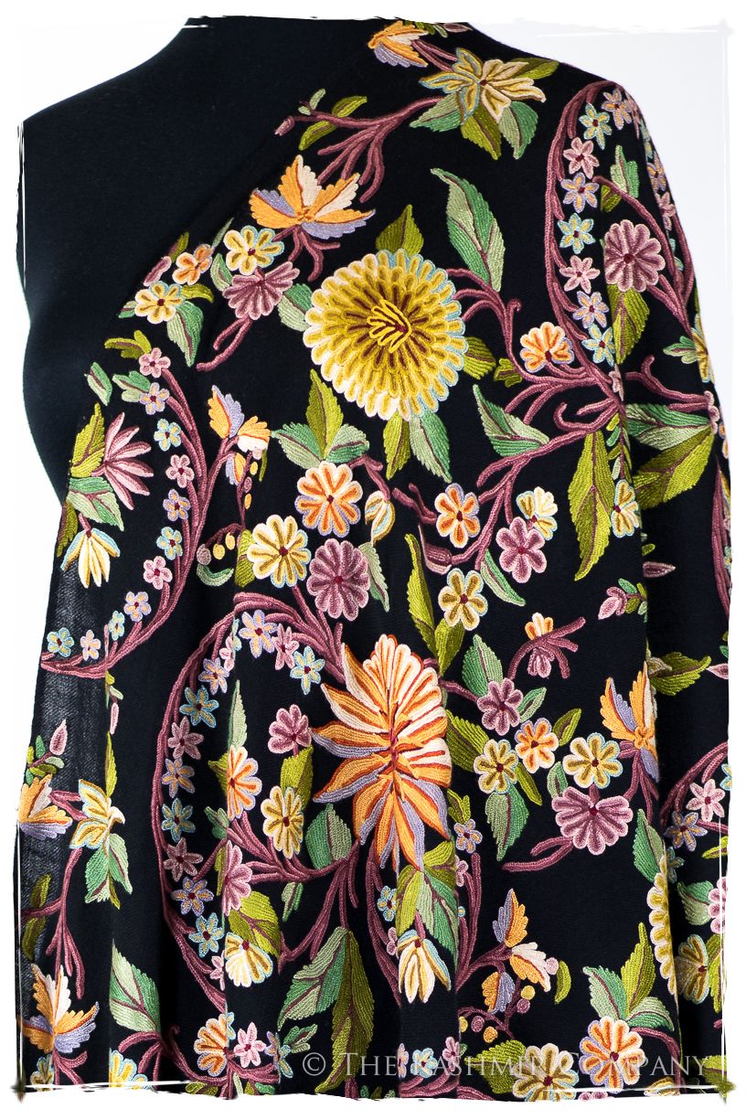 Jardin de Atlantiques Français Antiquaires Shawl
