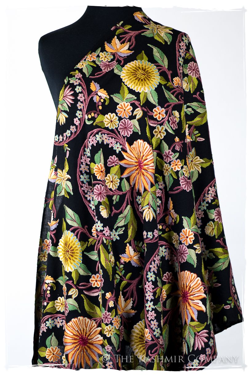 Jardin de Atlantiques Français Antiquaires Shawl