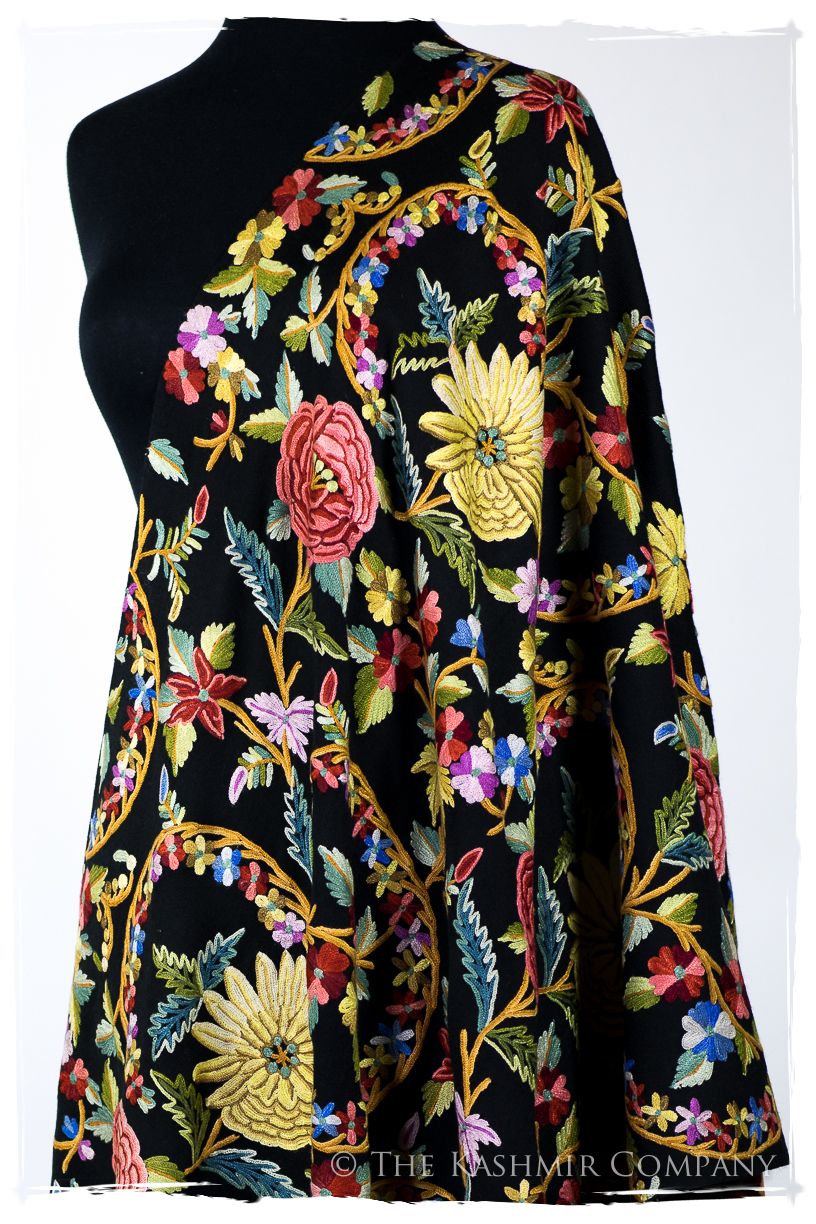 Jardin de Pays de la Loire Français Antiquaires Shawl