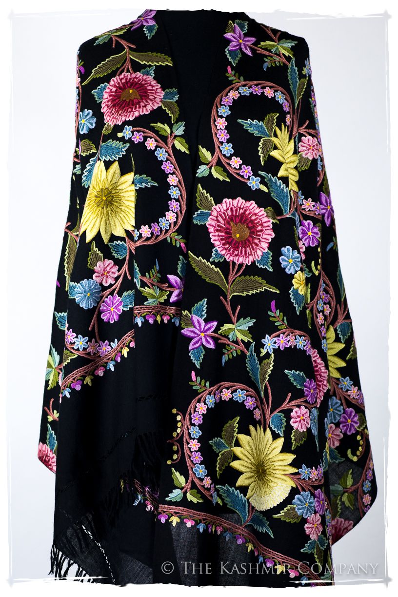 Jardin de Martinique Français Antiquaires Shawl