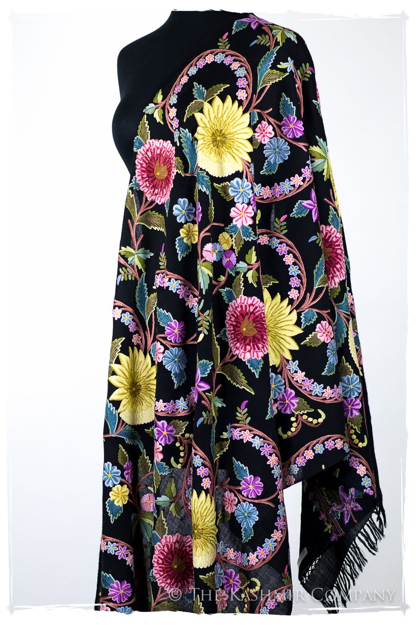 Jardin de Martinique Français Antiquaires Shawl