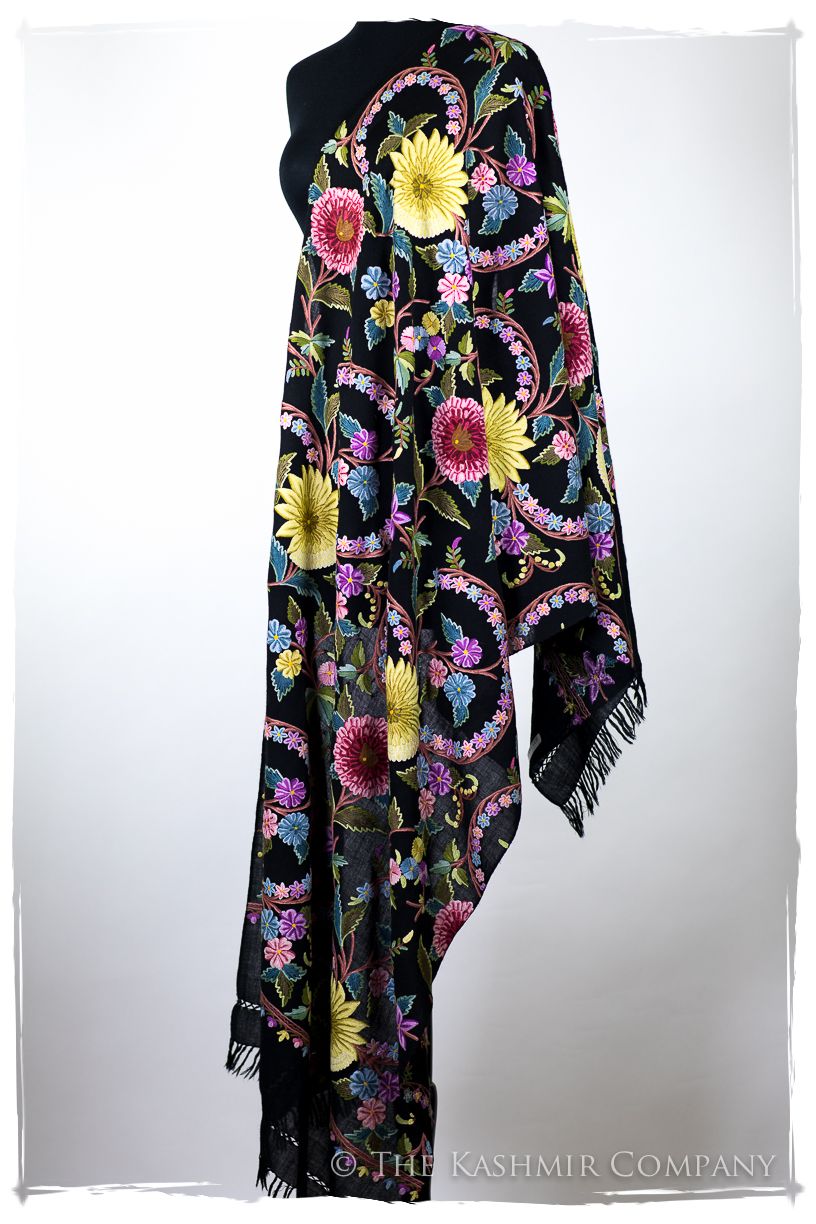 Jardin de Martinique Français Antiquaires Shawl