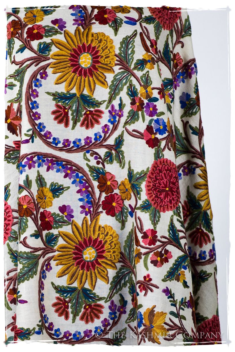 Jardin de Hautes-Alpes Français Antiquaires Shawl
