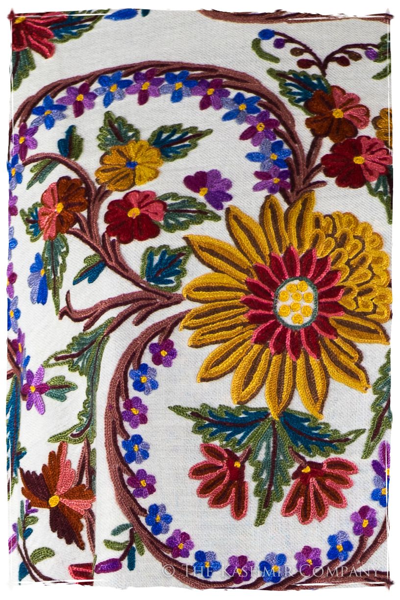 Jardin de Hautes-Alpes Français Antiquaires Shawl