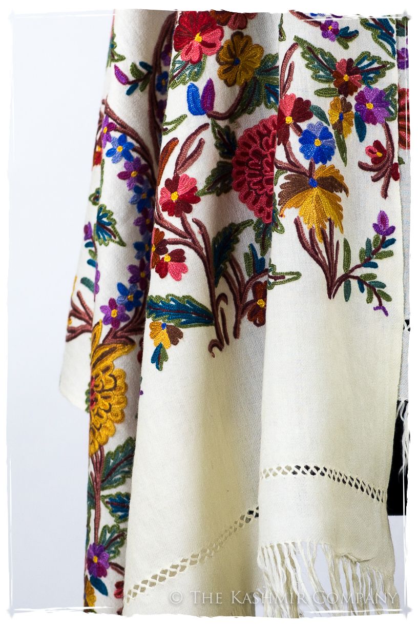 Jardin de Hautes-Alpes Français Antiquaires Shawl