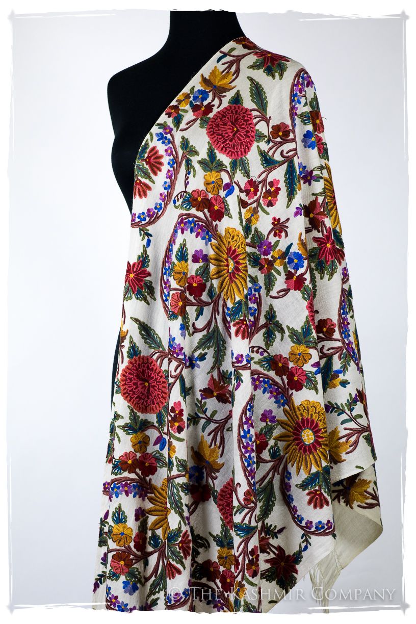 Jardin de Hautes-Alpes Français Antiquaires Shawl