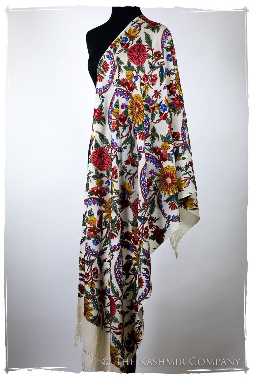 Jardin de Hautes-Alpes Français Antiquaires Shawl