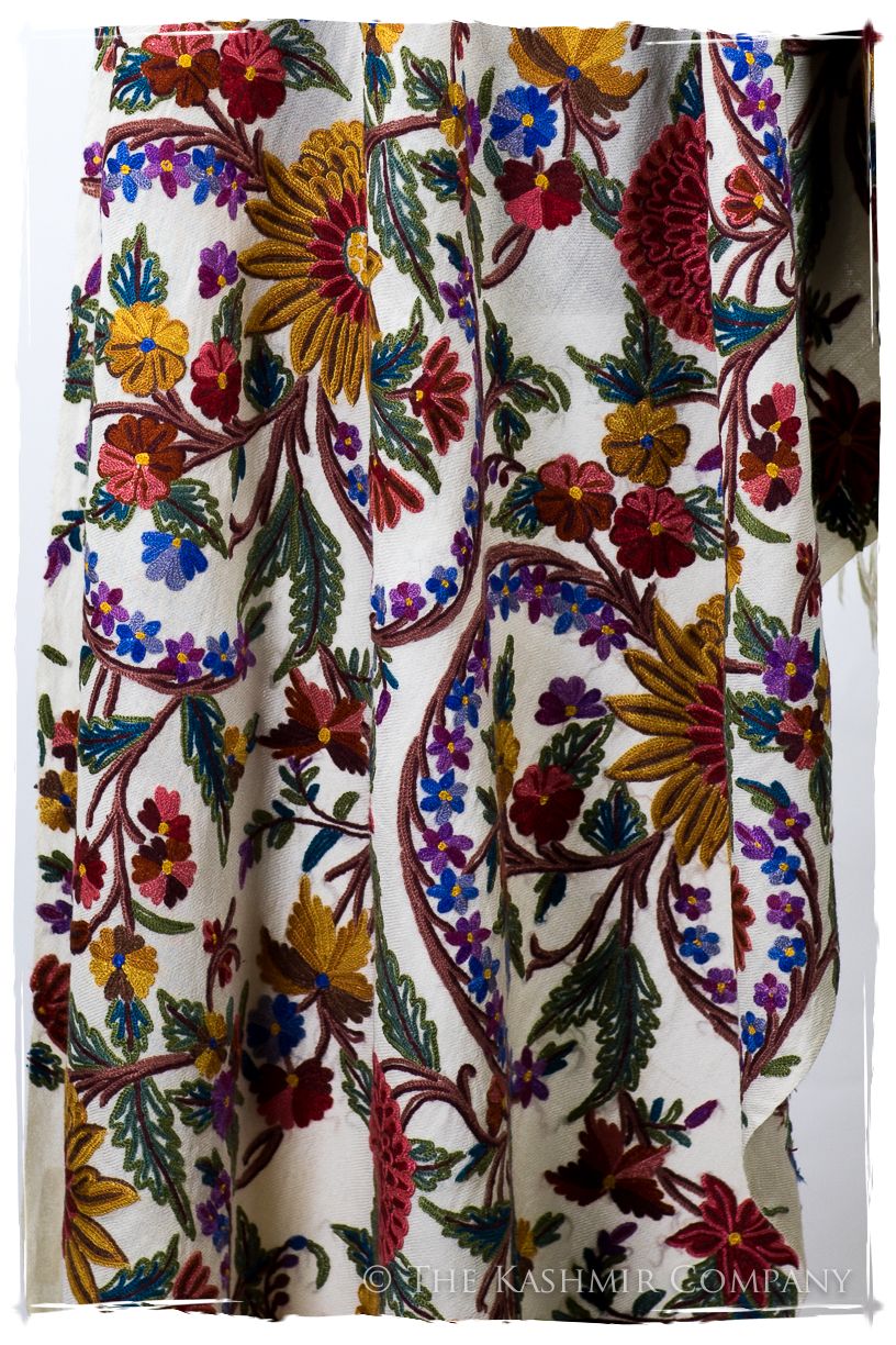 Jardin de Hautes-Alpes Français Antiquaires Shawl