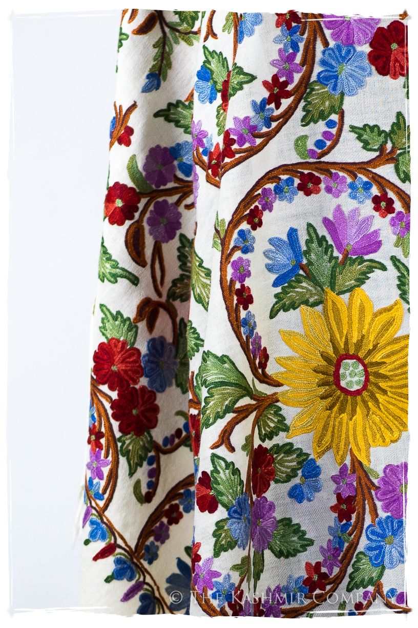 Jardin de Alpes-Côte d'Azur Français Antiquaires Shawl