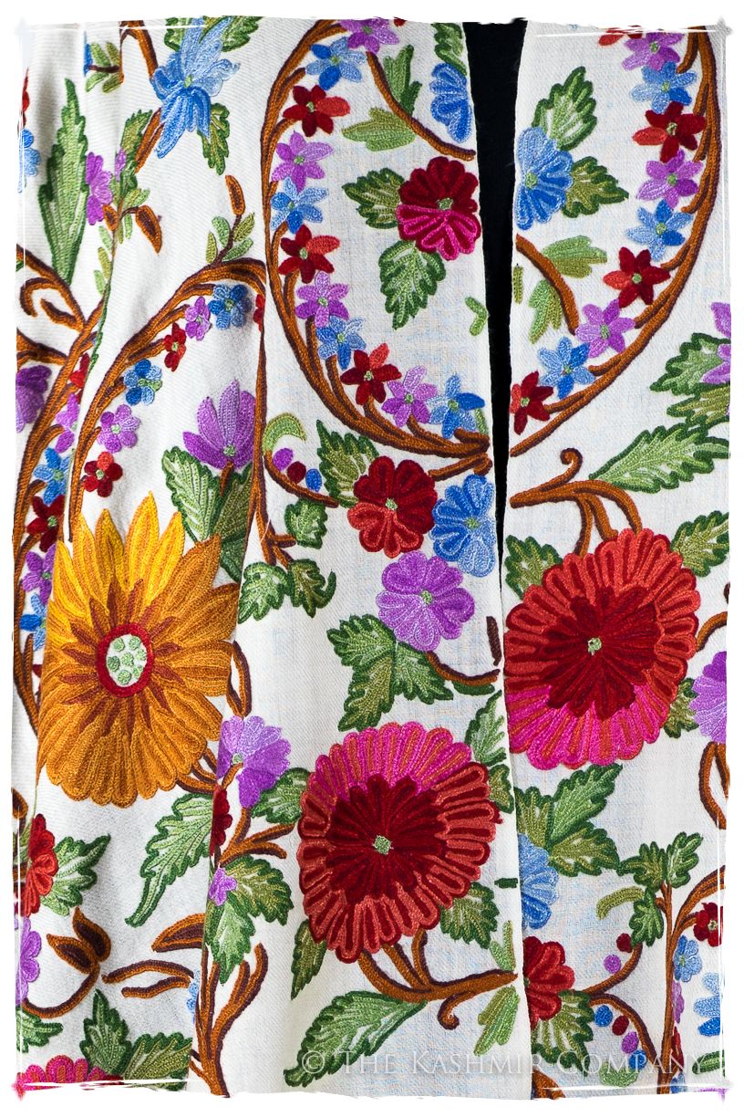 Jardin de Alpes-Côte d'Azur Français Antiquaires Shawl