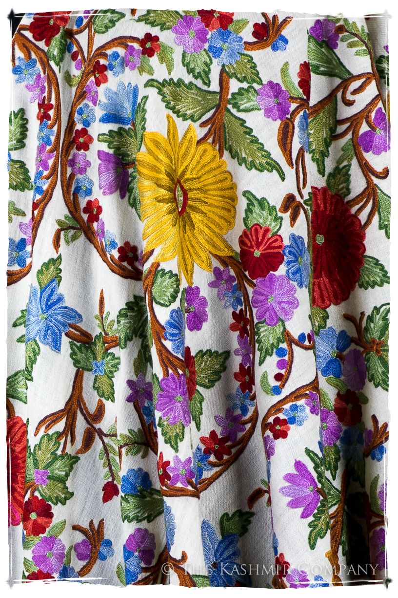 Jardin de Alpes-Côte d'Azur Français Antiquaires Shawl