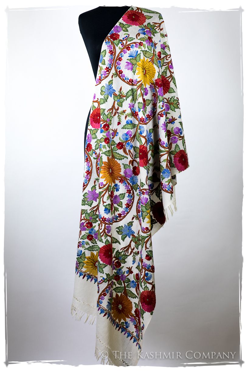 Jardin de Alpes-Côte d'Azur Français Antiquaires Shawl