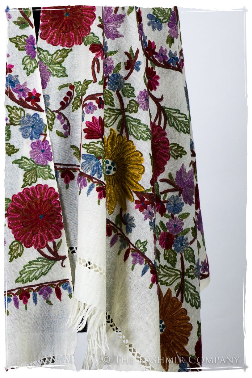 Jardin de Alpes-Maritimes Français Antiquaires Shawl