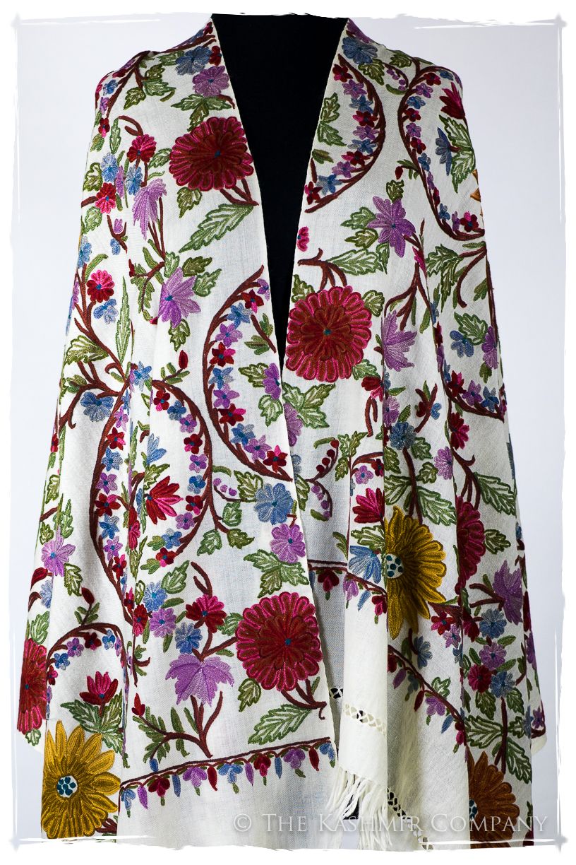 Jardin de Alpes-Maritimes Français Antiquaires Shawl