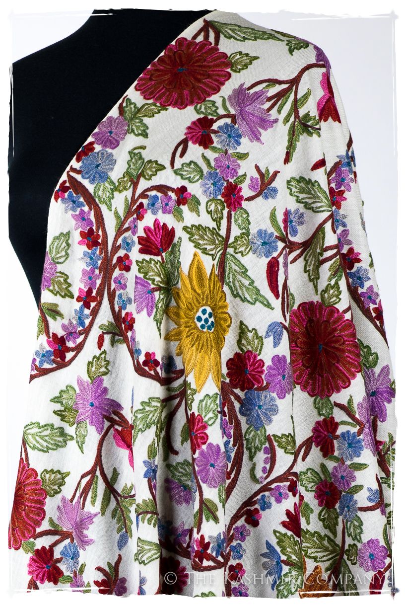 Jardin de Alpes-Maritimes Français Antiquaires Shawl