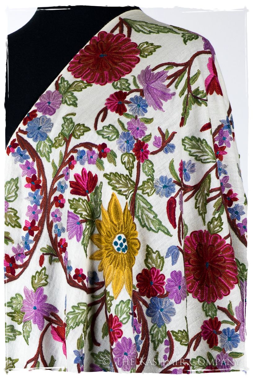 Jardin de Alpes-Maritimes Français Antiquaires Shawl