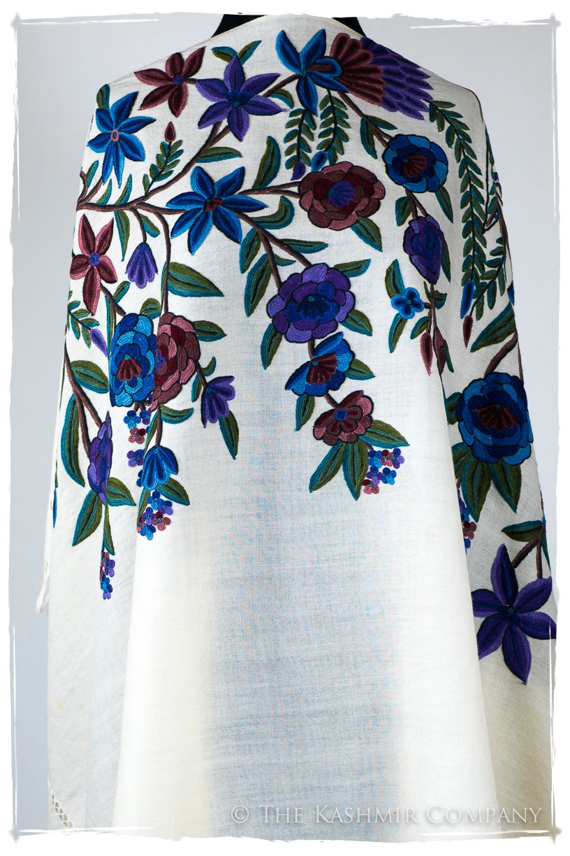 Nouvelle Soirée Camille d'ivoire Shawl