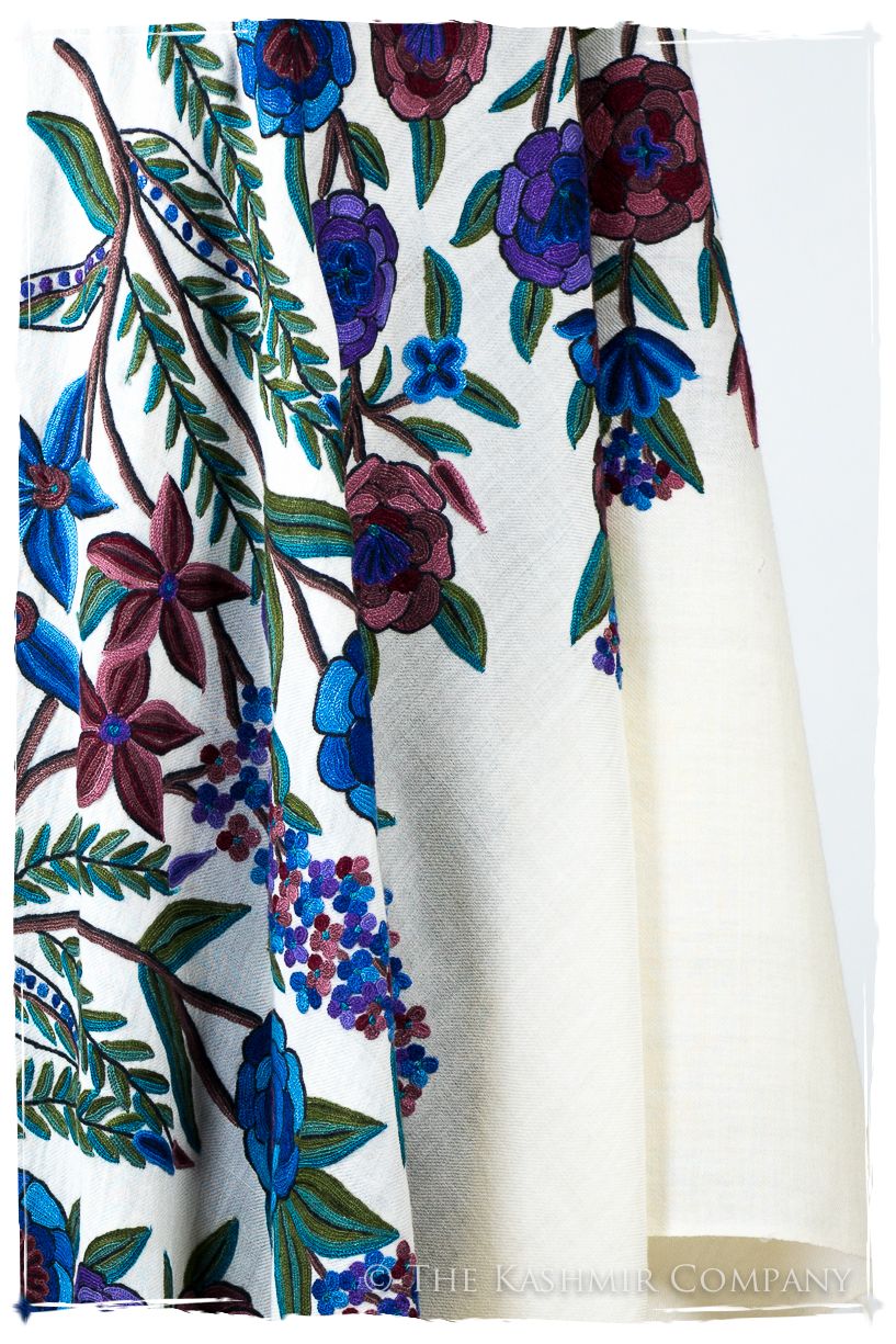 Nouvelle Soirée Camille d'ivoire Shawl
