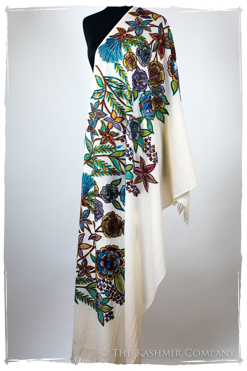 Nouvelle Soirée Marlène d'ivoire Shawl