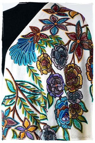 Nouvelle Soirée Marlène d'ivoire Shawl