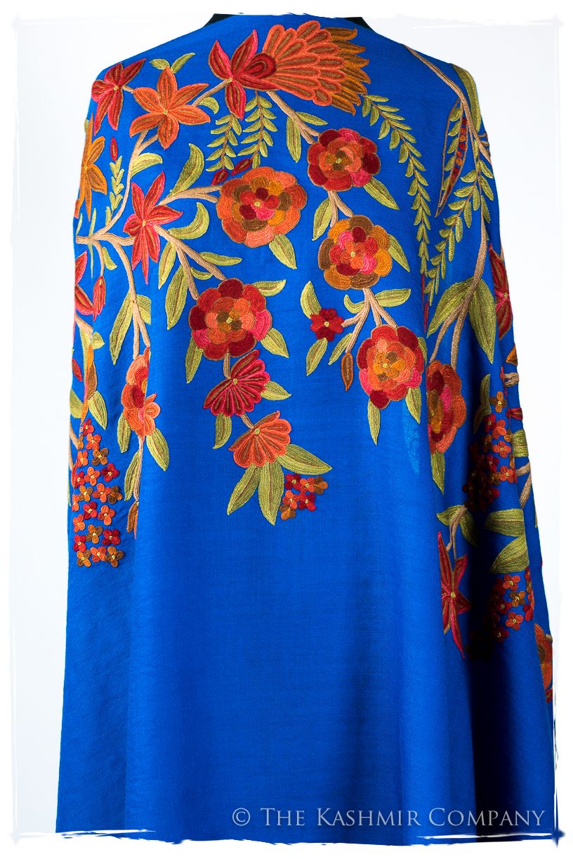 Nouvelle Soirée Océane Bleu Shawl